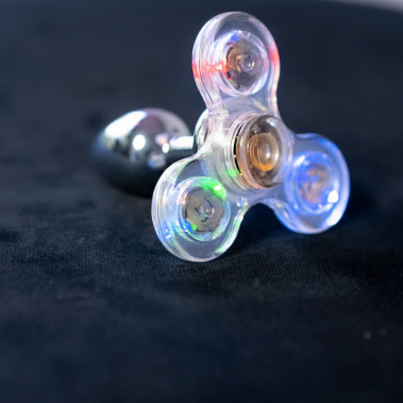 Fidget Spinner Butt Plug
